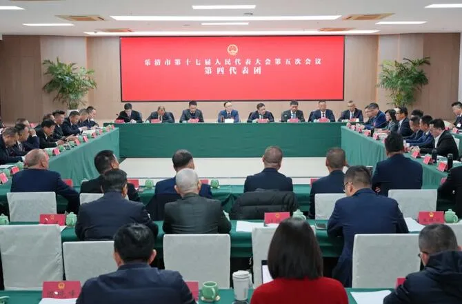 乐清市领导继续参加人大代表团活动