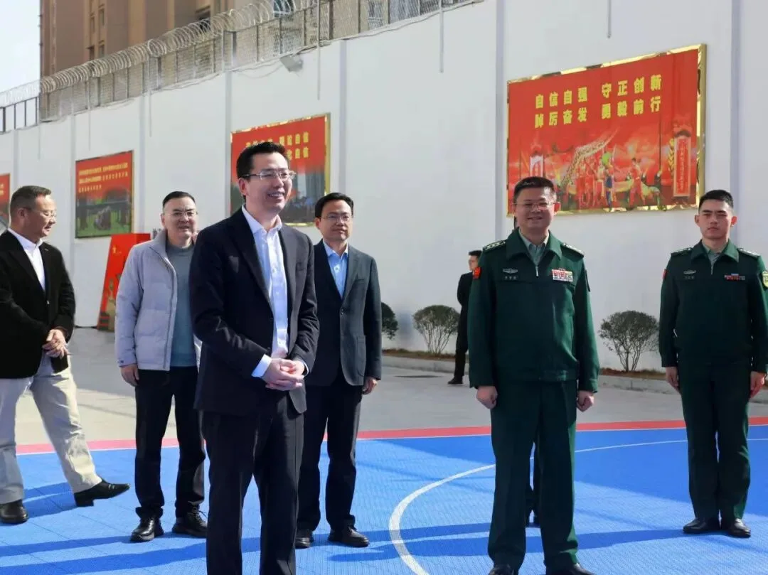 鹿城区领导开展新春拥军慰问