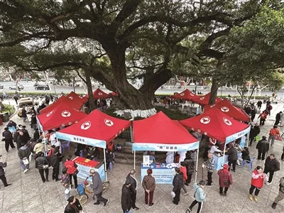 红日亭下，雷锋精神在“生长”