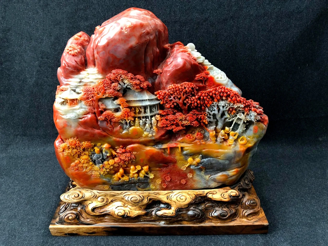 石上留光阴 七旬非遗传承人以石雕就温州二十四节气