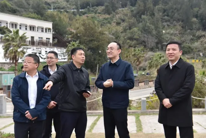 孟晓斌调研环南麂列岛海洋经济先导区建设