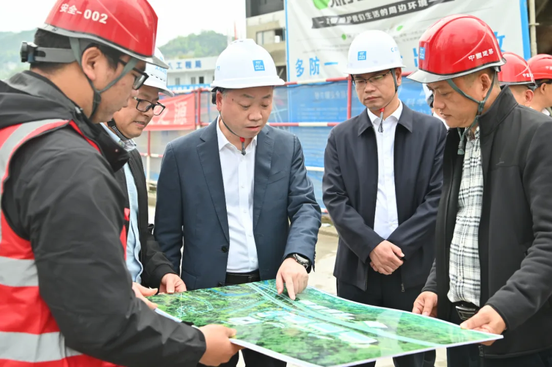 文成县委书记罗招政带队督查文成县冷链物流基地建设工作