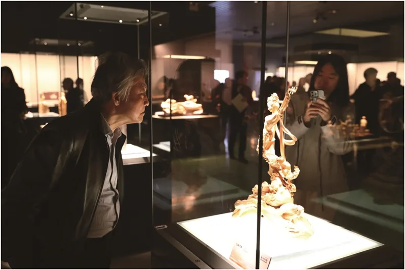 黄杨木雕五位大师精品亮相温博