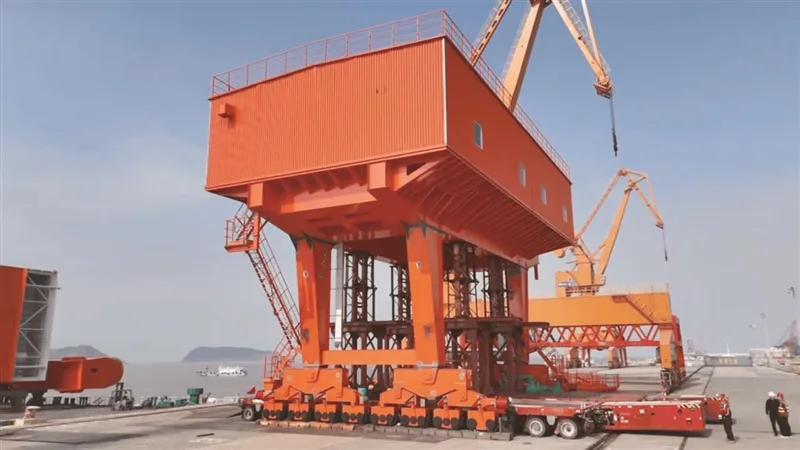 全球最大吨位“擎风巨擘” 预计8月底在洞头投用