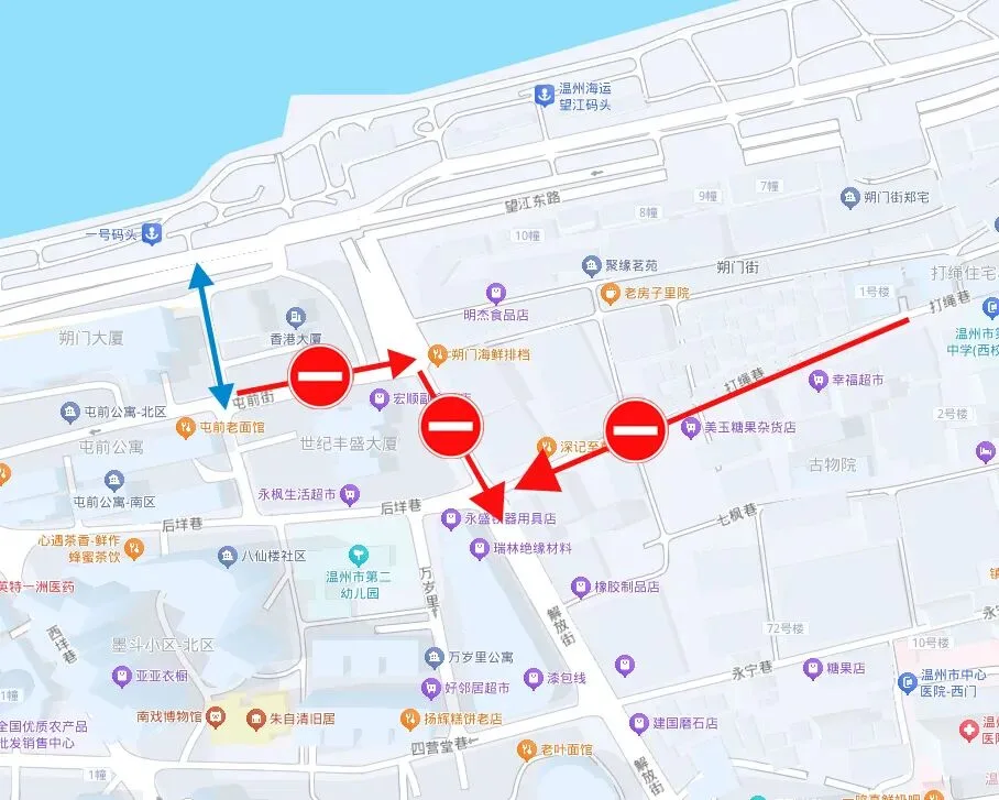 4月14日起，朔门街周边多条道路通行有变！