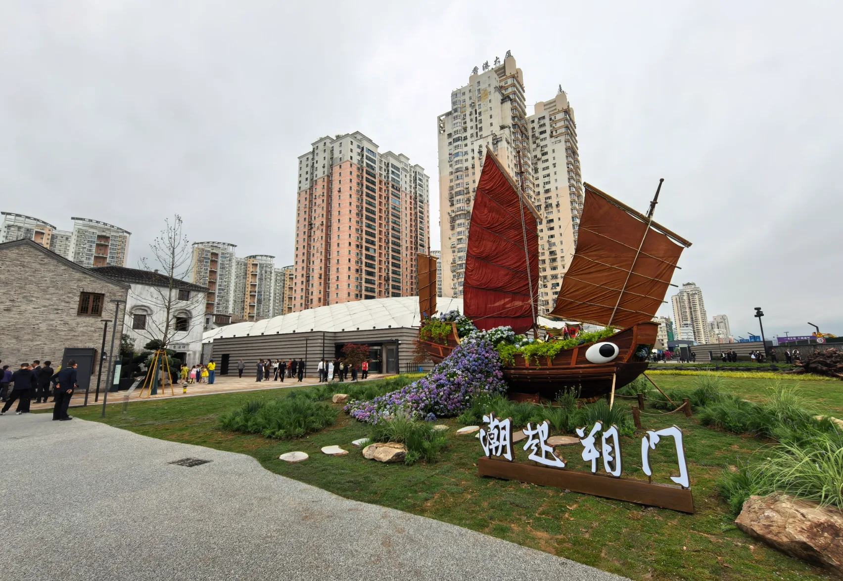 海丝遗珍启新篇 温州朔门古港考古遗址公园开园迎客