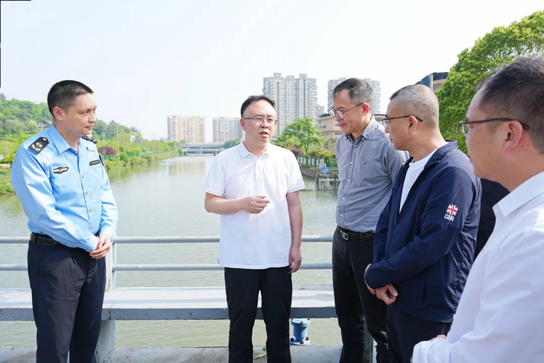 乐清市委书记戴旭强督导河长制工作