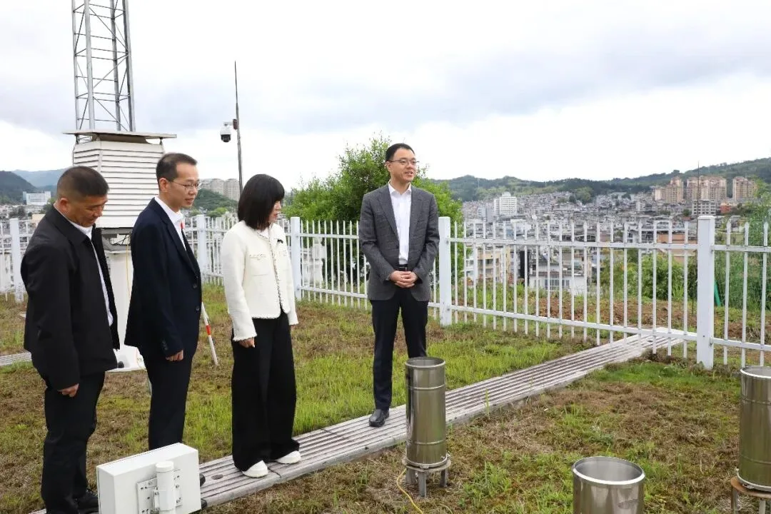泰顺县委书记张银贵督导检查防汛防台工作
