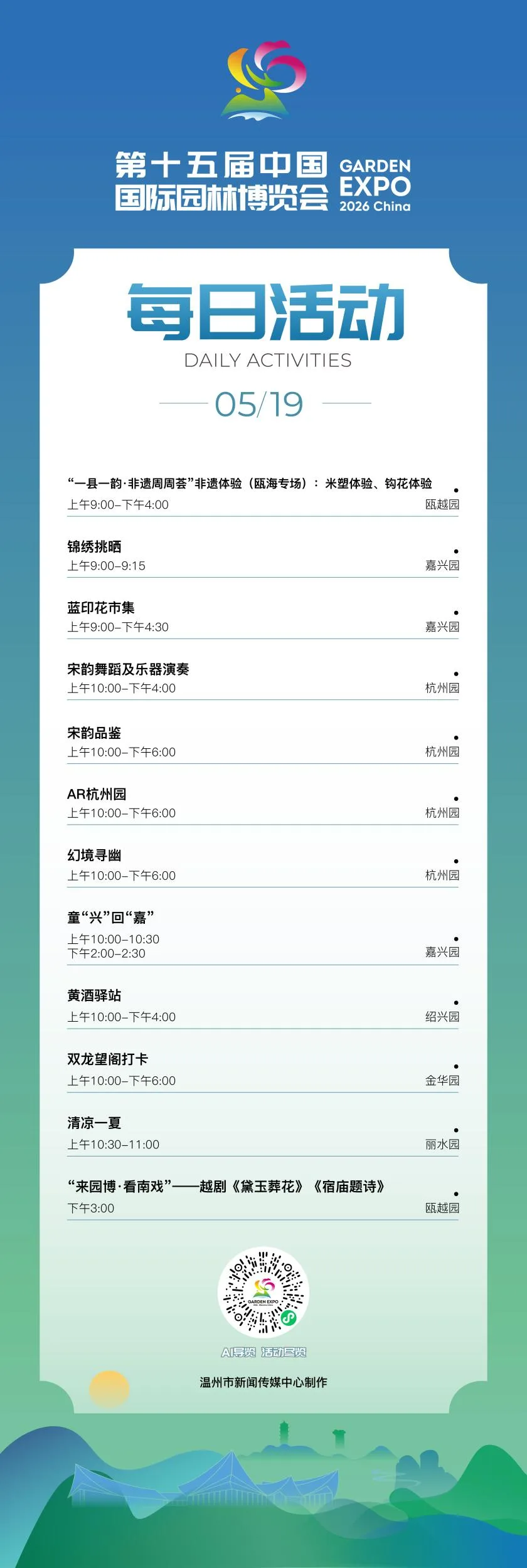 园博会5月19日活动发布