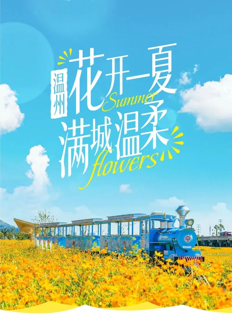 你是夏天的话，也会偏爱被「花海」承包的温州！