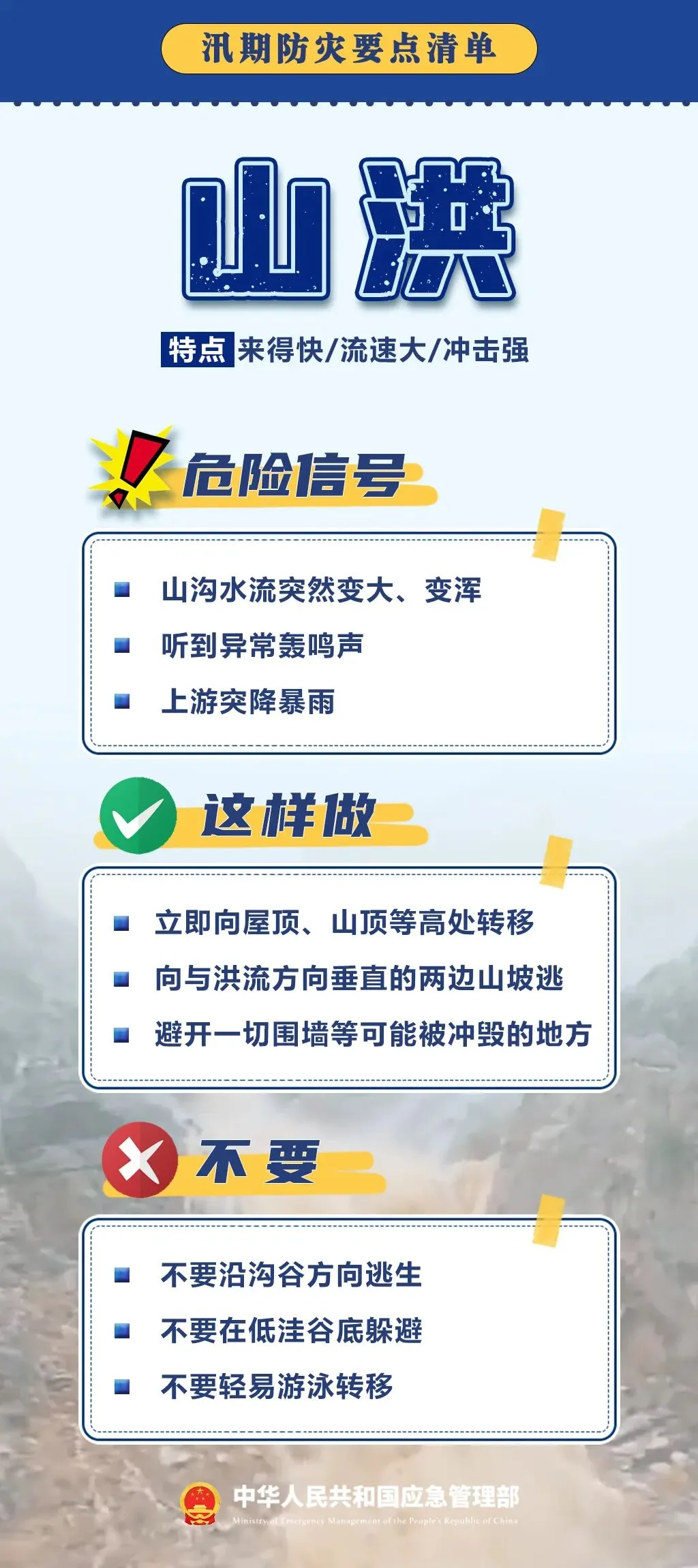 汛期来临前有什么危险信号？如何科学避险？这份防灾要点清单请收好！ - 配图5