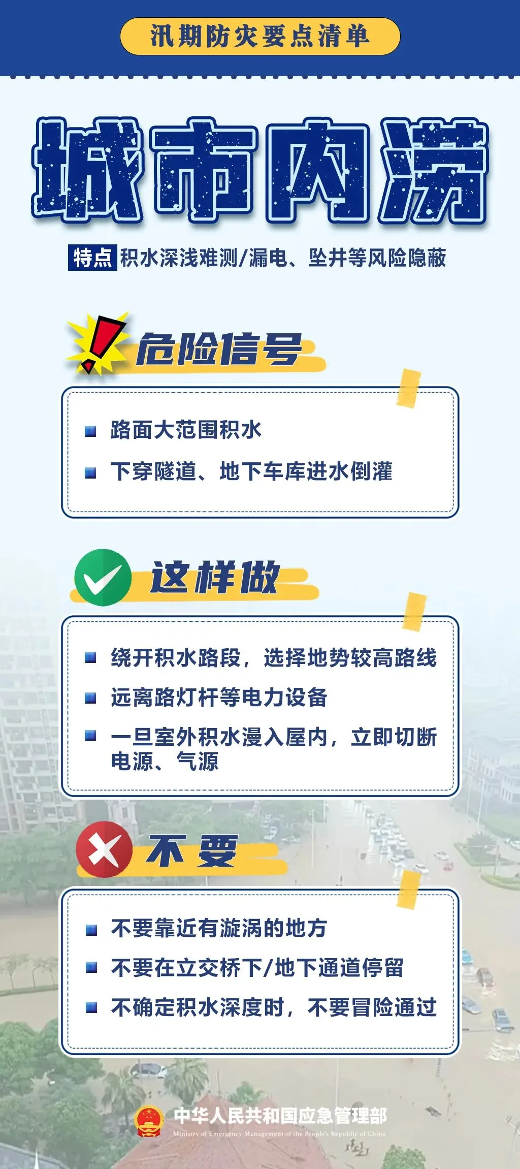 汛期来临前有什么危险信号？如何科学避险？这份防灾要点清单请收好！ - 配图8