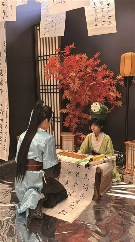 动漫角色“闯入”温州园博园 这场嘉年华二次元浓度拉满