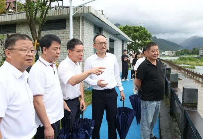 平阳县委书记孟晓斌督导防汛防台工作