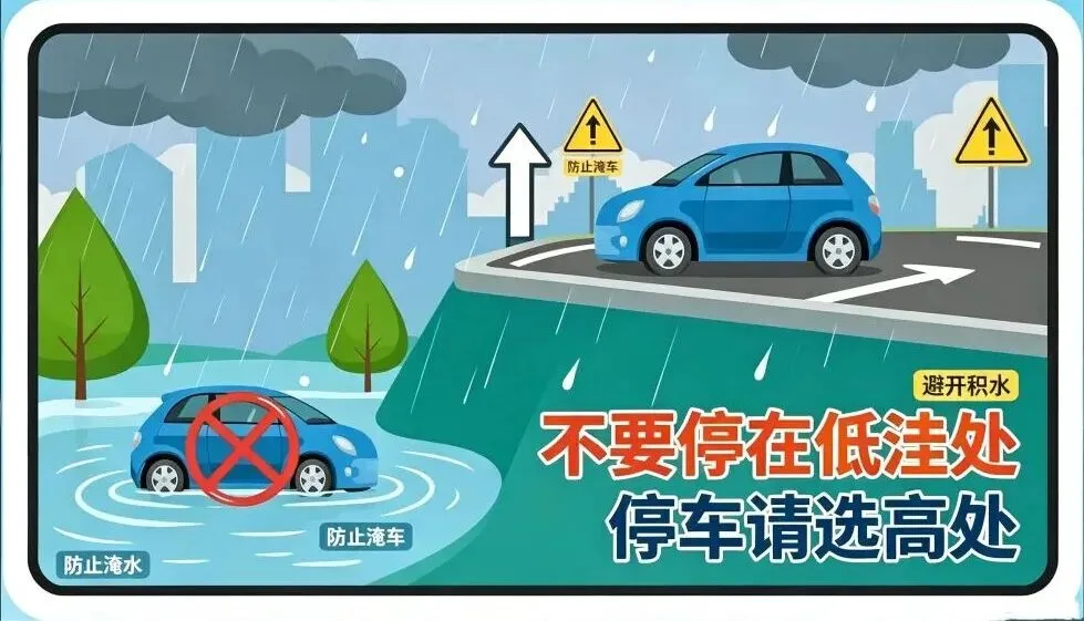 免费停车、违停免罚！台风天，这份行车安全提示请收好！ - 配图10