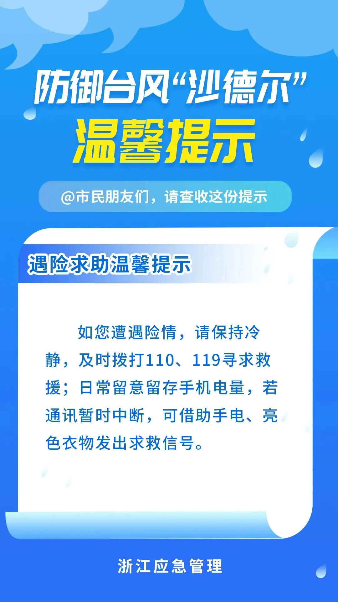 台风“沙德尔”来袭 这份居家出行避险指南请收好 - 配图6
