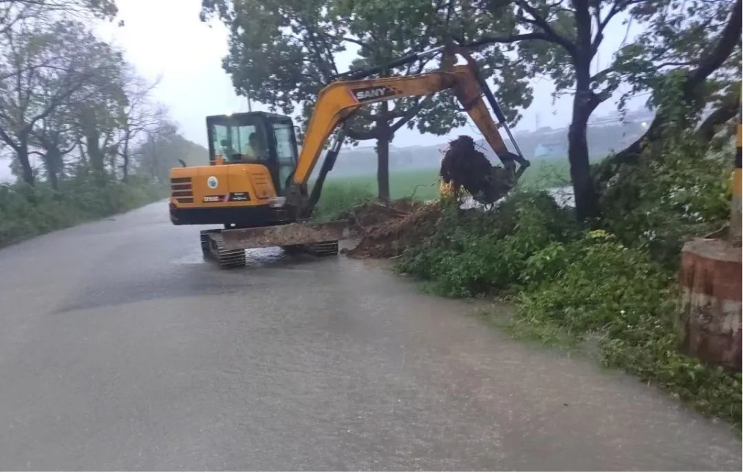 闻“雨”而动 瓯海各地筑牢防汛排涝安全防线 - 配图2