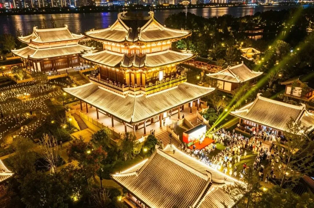 中秋夜，万人登上江心屿赏“孤屿月” - 配图3