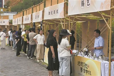 德润瓯越 善满中秋 温州举办“我们的节日”中秋市集活动