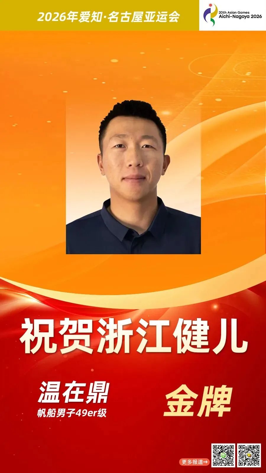 温州第11金，温在鼎夺金！ - 配图2