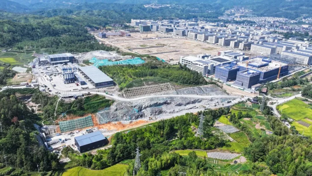 离通车更近一步！文成南互通至黄坦产业园区公路工程迎新突破！