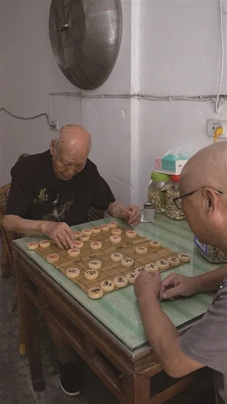 102岁叶爷爷的“棋如人生”