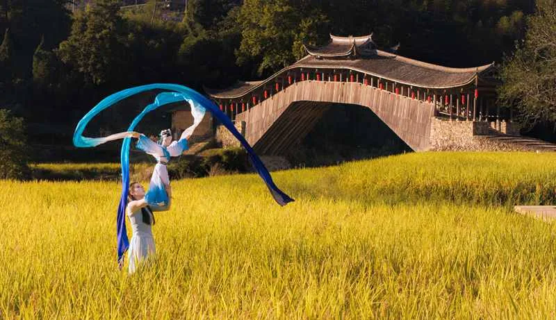 从《溪韵》到《文兴秋梦》 一场实景舞蹈里的非遗双向奔赴