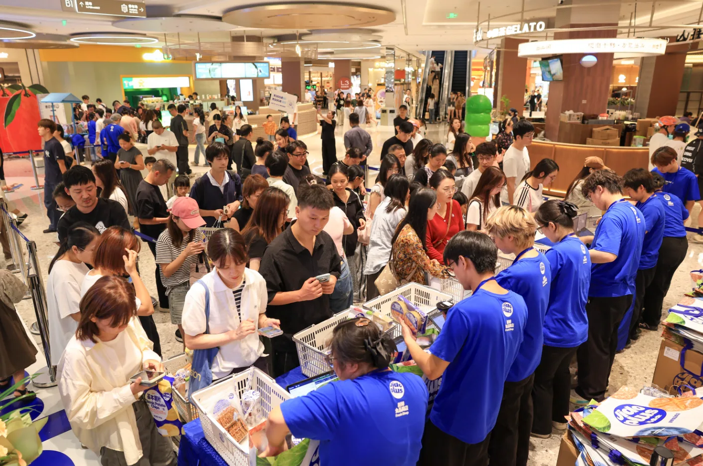 几多全浙江首家蓝标店落地温州 首店经济再添“信任票” - 配图3