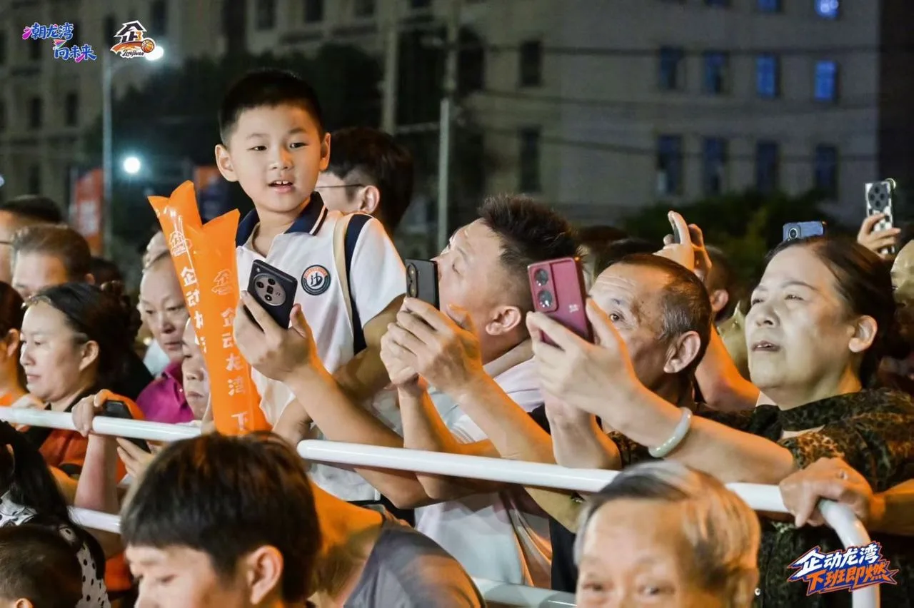 企动龙湾，下班即燃！龙湾首届“企BA”热血揭幕 - 配图3