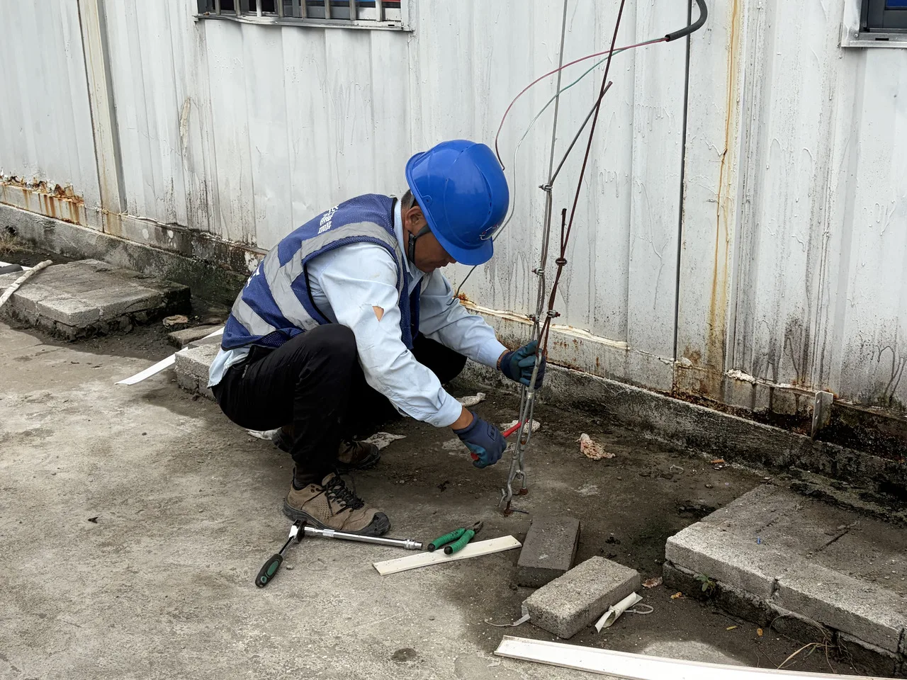 风雨之前先“收”工地 洞头34个在建项目逐一排查隐患 - 配图3