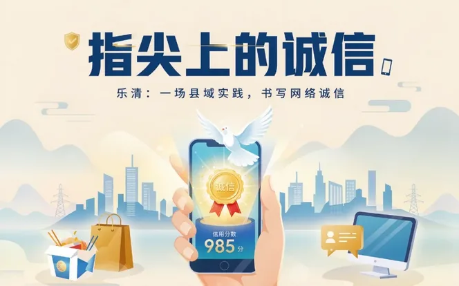 乐清:一场县域实践,书写指尖上的诚信