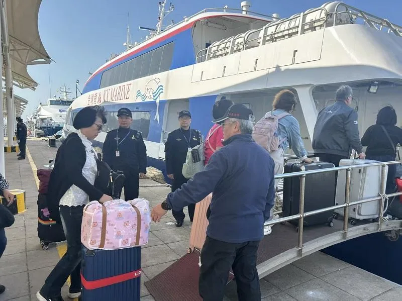 春运期间两岸“小三通”发送旅客24.3万人次 同比增长20.2%