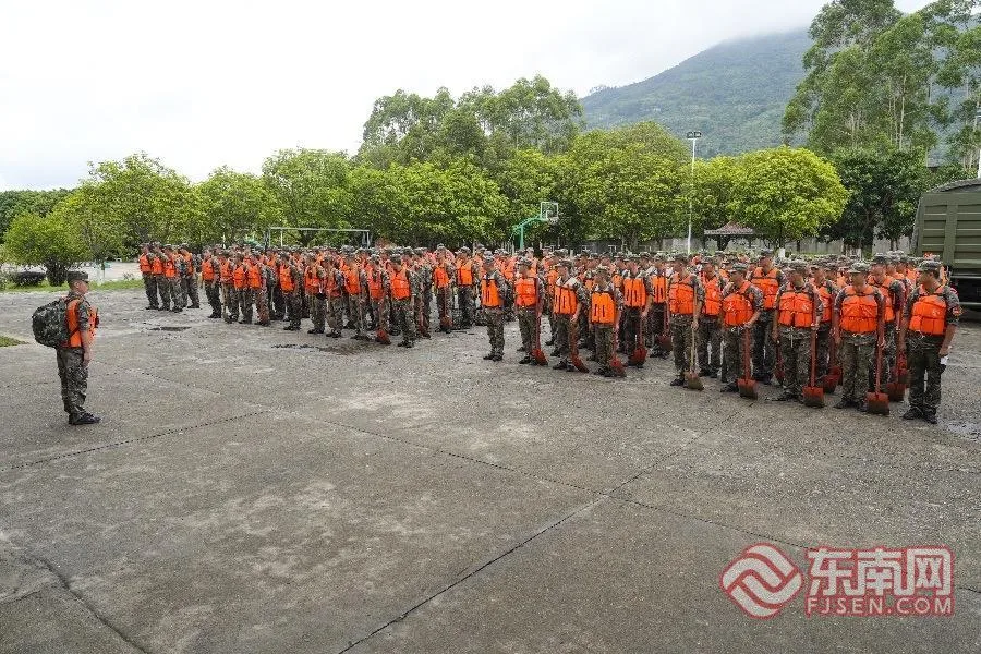 多点发力 武警官兵抓实防台备战