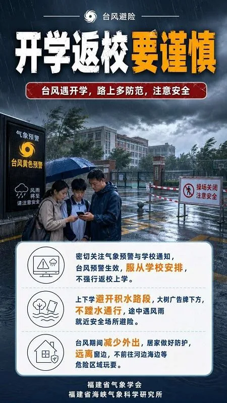 台风“沙德尔”将在闽浙沿海登陆 这份防御避险指南请收好！
