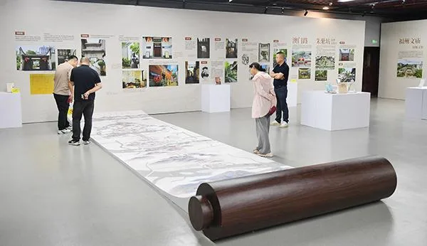 “中轴之上·闽都千年”福州城市中轴线文化沉浸展在榕开幕