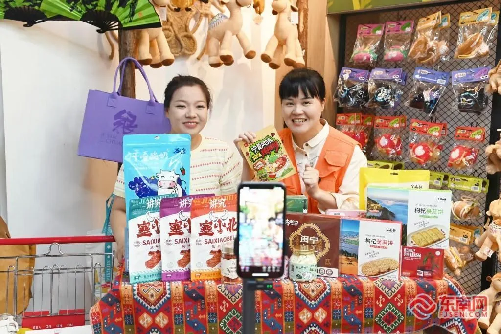 “闽宁情・山海助农”直播赋能 福建主播为宁夏“六特”好物打call - 配图2