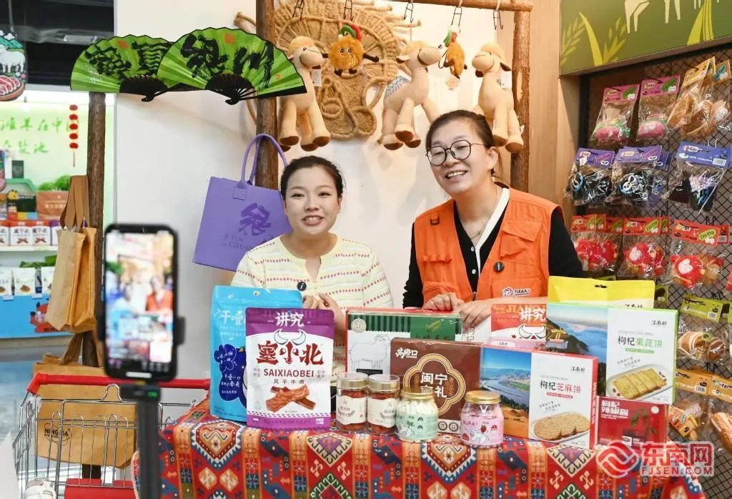 “闽宁情・山海助农”直播赋能 福建主播为宁夏“六特”好物打call - 配图3