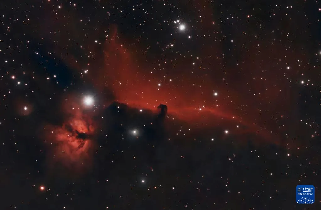 除夕迎马年 马头星云映苍穹