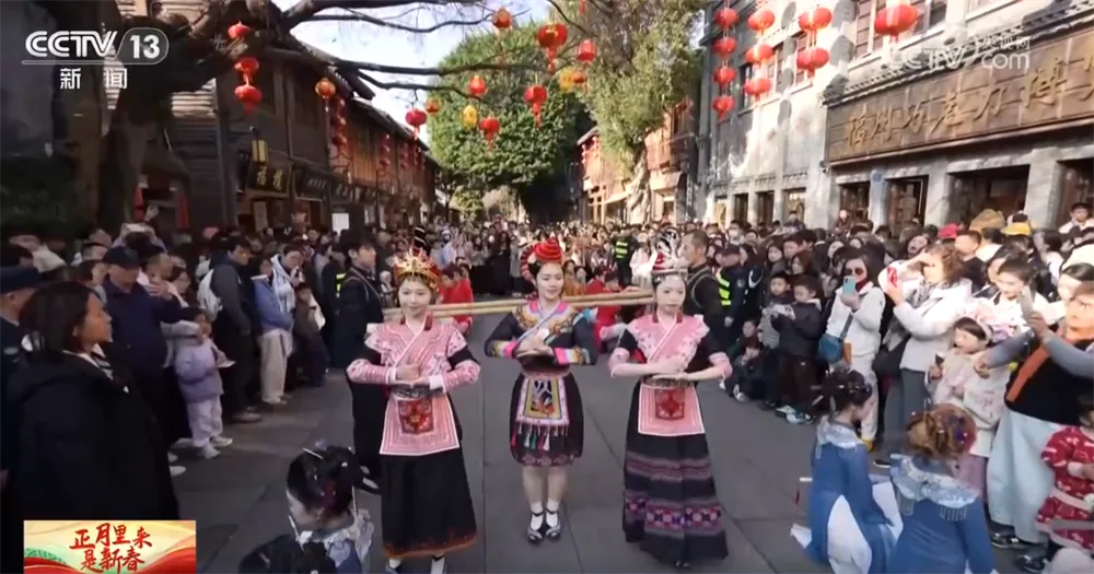 “民俗+非遗”打造喜庆祥和新春文化盛宴 浓浓“烟火气”中庆春节