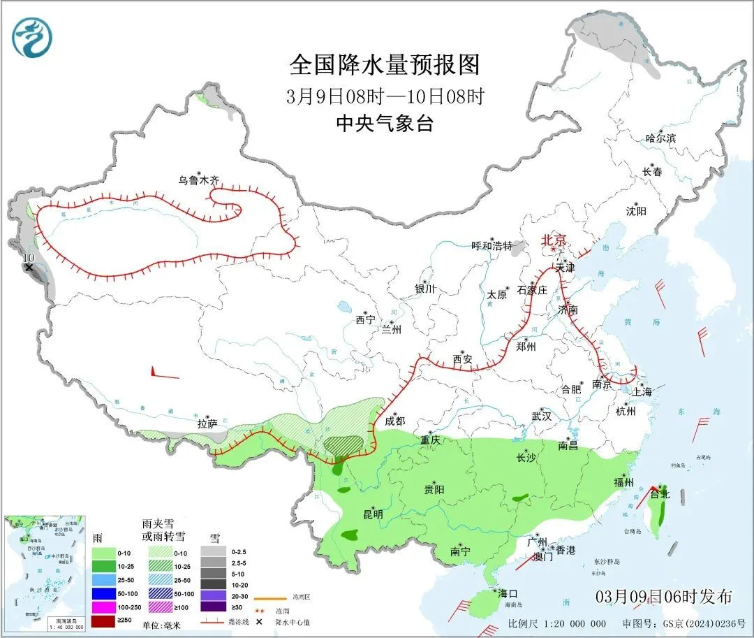 还有较强冷空气！关注本周大范围雨雪过程