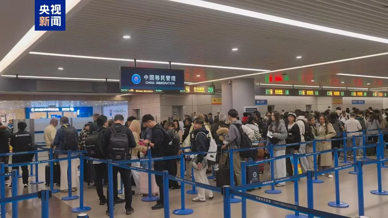 上海口岸单日入境外籍人员数量创历史新高