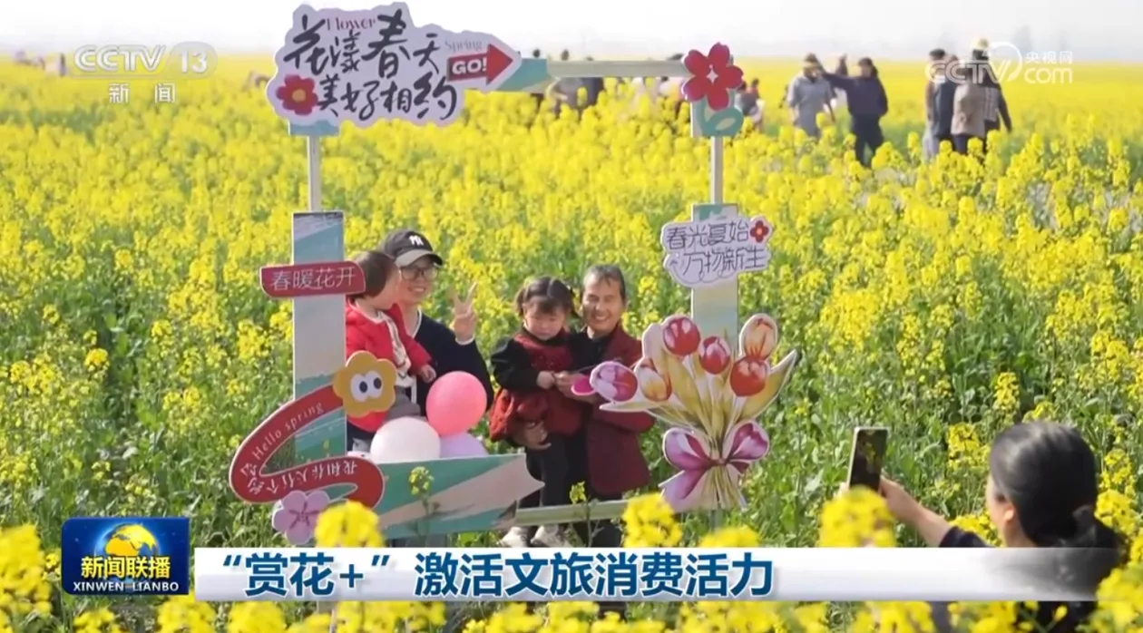 “赏花+”激活文旅消费活力