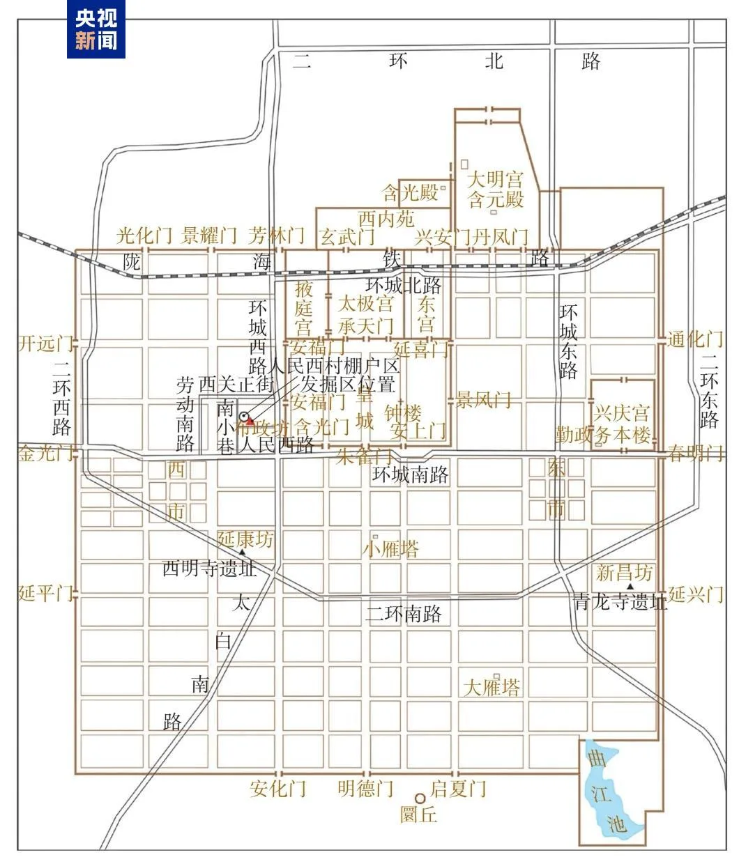 隋唐长安城布政坊遗址考古成果公布