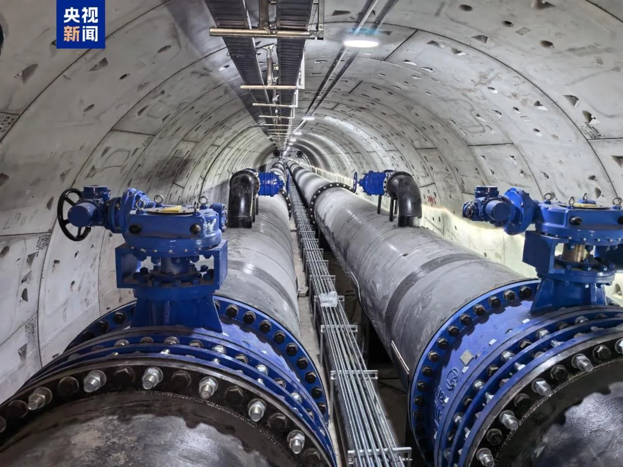 广西深海管网工程排放管道全线贯通