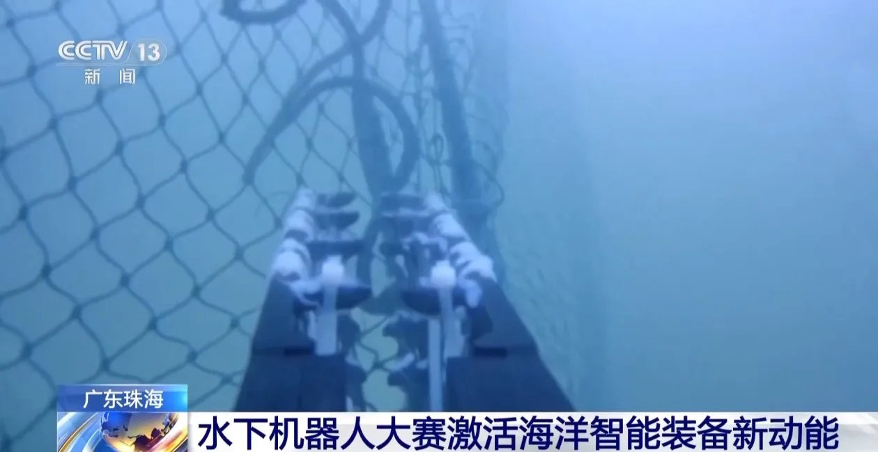 视频丨多支队伍“实战化”角逐 第一视角看机器人如何在水下闯关