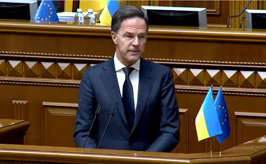 外媒：北约秘书长吕特在基辅访问期间，基辅响起空袭警报