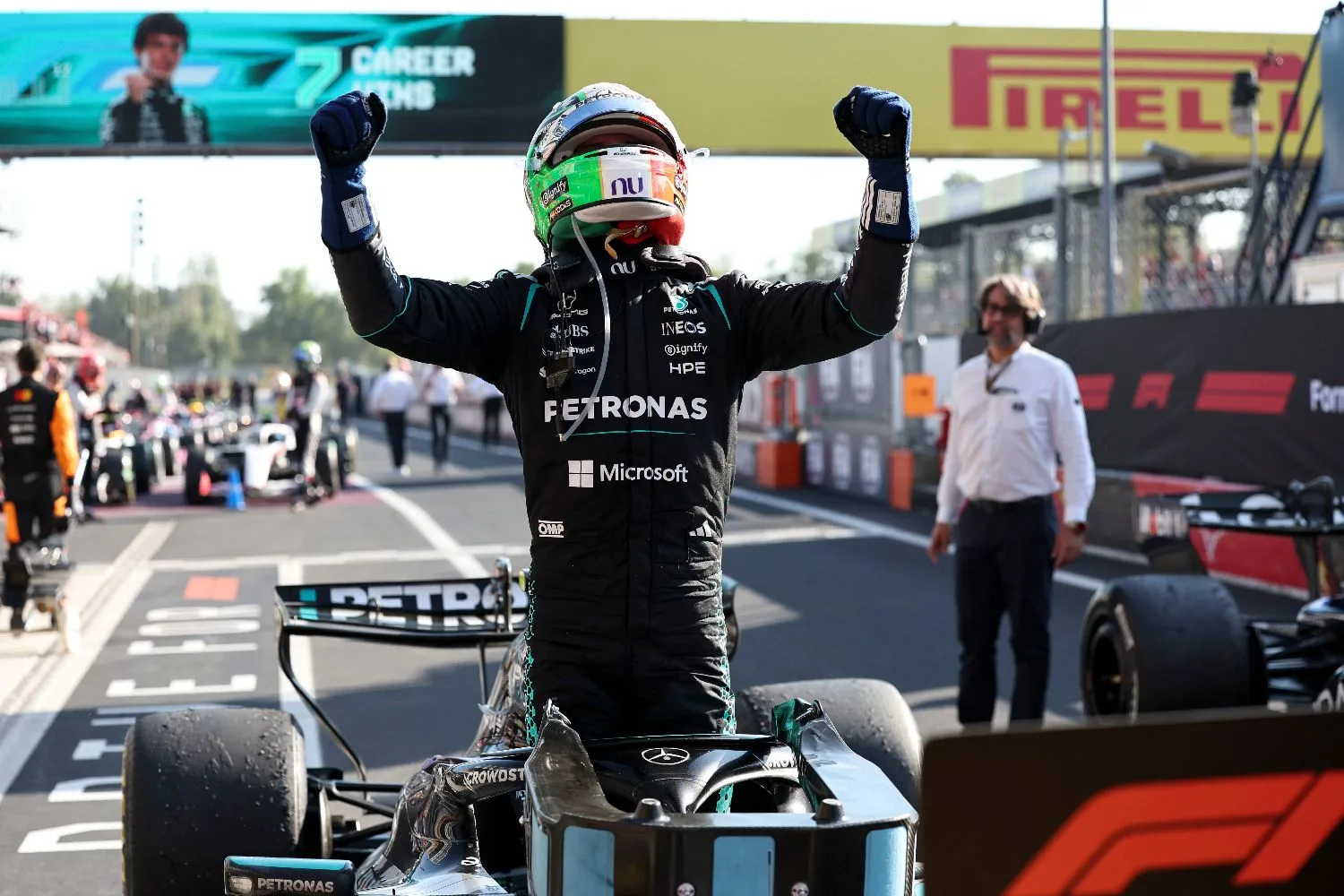 F1意大利大奖赛：安东内利夺冠 - 配图4
