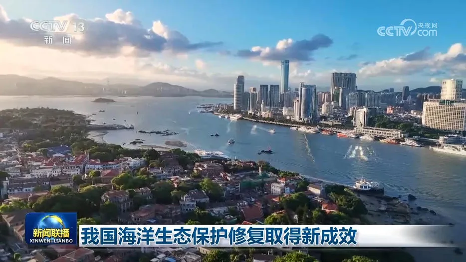 我国海洋生态保护修复取得新成效
