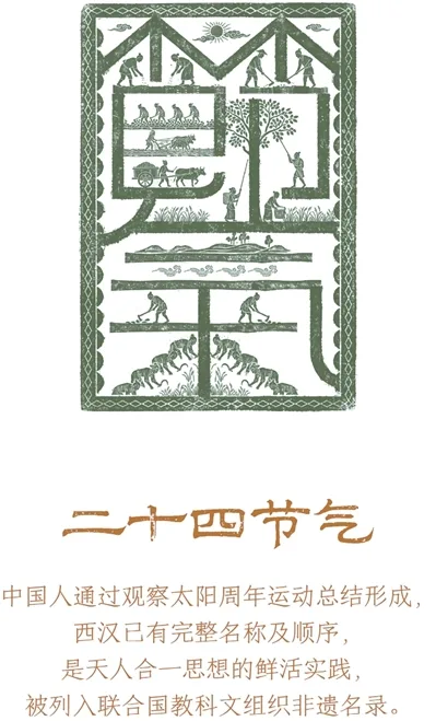 二十四节气——这本“时间之书”藏着中国人的智慧(字载匠心·惊艳时光的中国智慧)