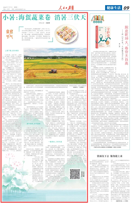 小暑：海蜇蔬菜卷 消暑三伏天（食愈24节气） - 配图5